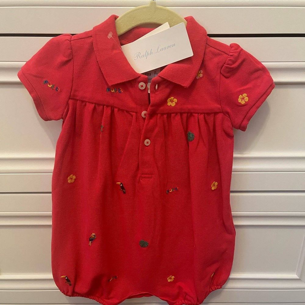 Ralph Lauren Kids Red Polo Shirt
